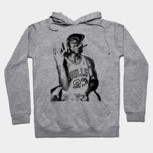 Michael Jordan Oil Painting Hoodie